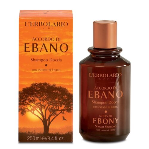 Erbolario Accordo di Ebano - Ebenholz Dusch-Shampoo 250ml