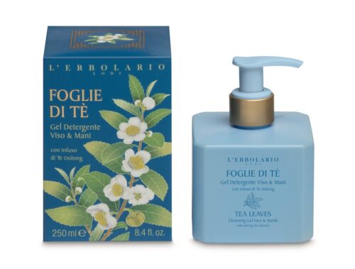 Erbolario Foglie di Tè Teeblätter Reinigungsgel für Gesicht & Hände 250ml