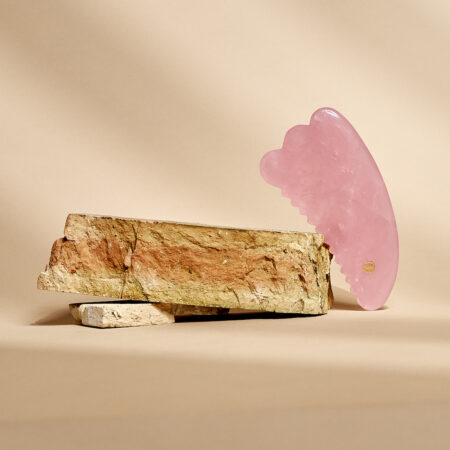 Calmlish Shape Gua Sha Rosenquarz