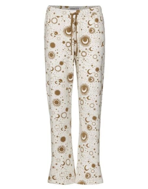 COVERS & CO Dua Luna tic Ecru Lange Hose
