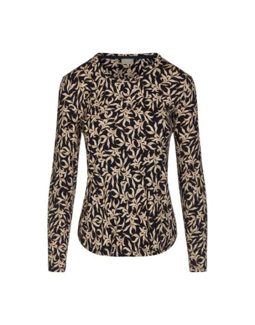 ESSENZA Waona Juliette Nightblue Top Langarm