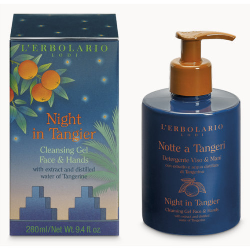 Erbolario Notte a Tangeri Reinigungsgel für Gesicht und Hände 280ml